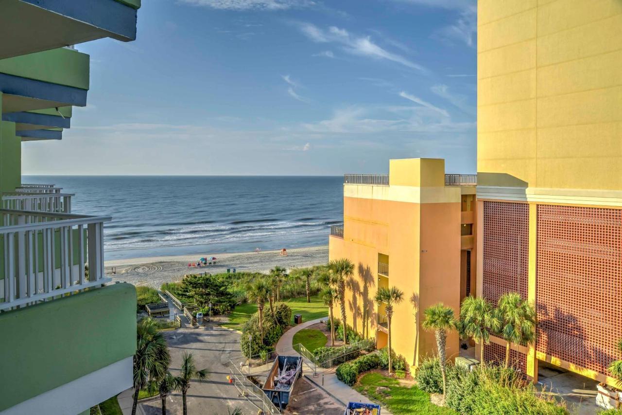 Myrtle Beach Condo Ocean View And Resort Amenities! Exterior photo