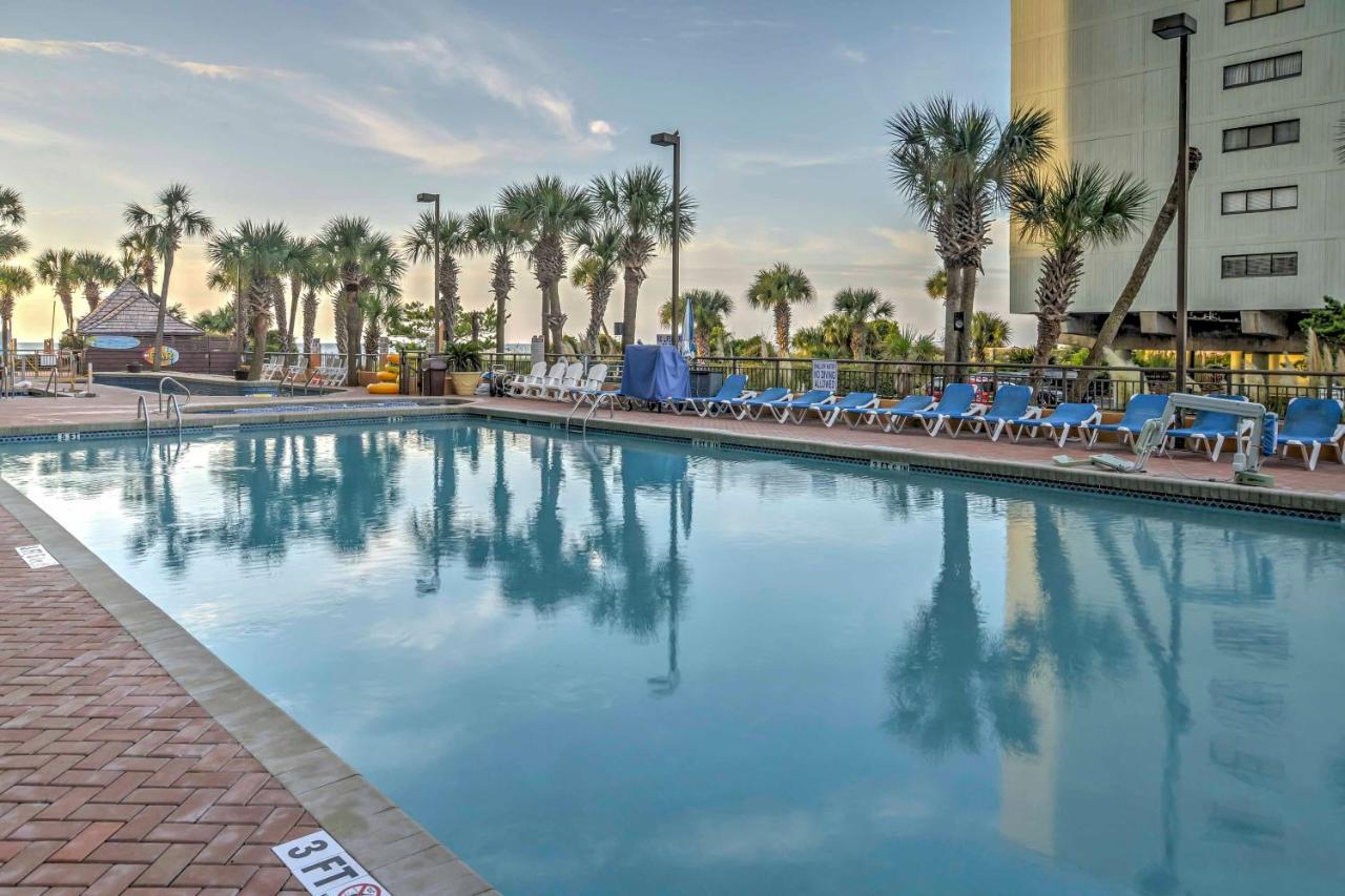 Myrtle Beach Condo Ocean View And Resort Amenities! Exterior photo